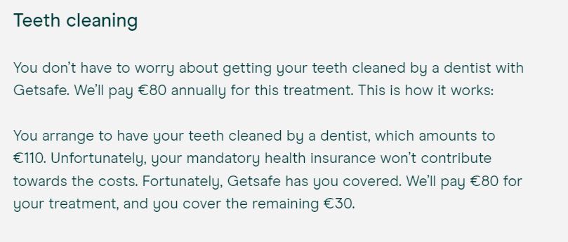Getsafe Dental Insurance Teeth Cleaning