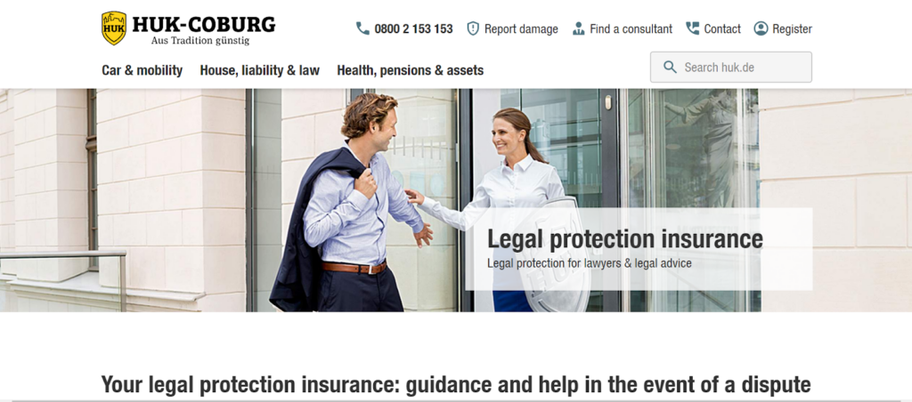 HUK-COBURG Legal Insurance