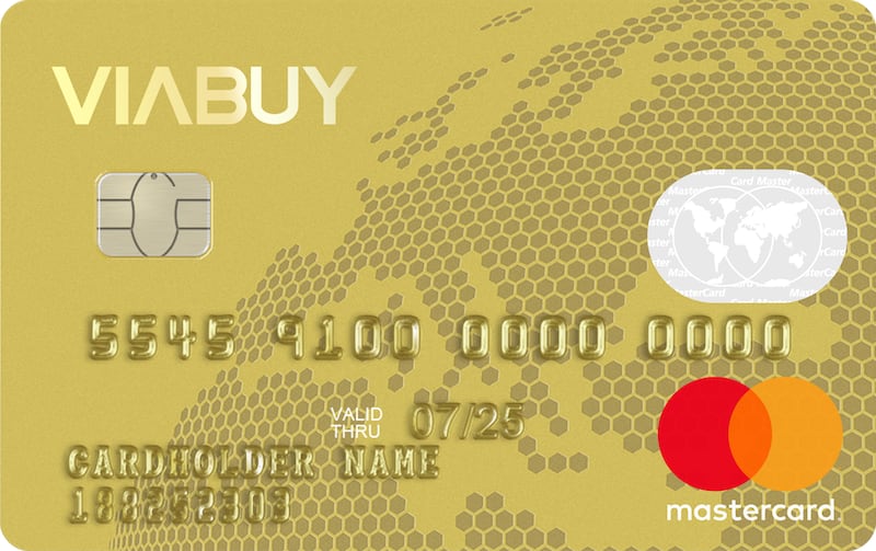 viabuy masterscard redesign gold